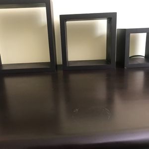 3-piece wall boxes/ floating boxes
